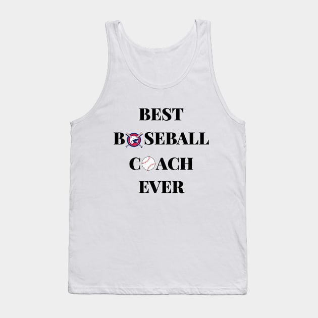 Best Baseball Coach Ever Tank Top by maro_00